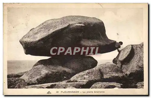 Cartes postales Ploumanach La Pierre Branlante