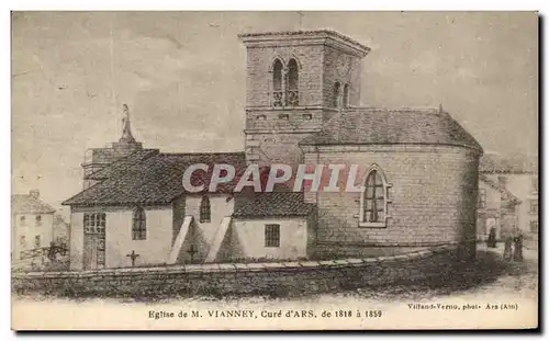 Ansichtskarte AK Eglise De Vianney Cure d&#39Ars