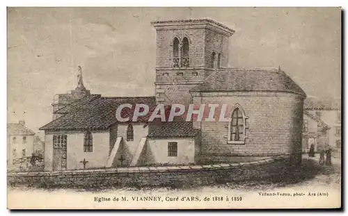 Cartes postales Eglise De Vianney Cure d'Ars
