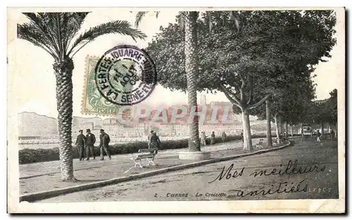 Cartes postales Cannes La Croisette