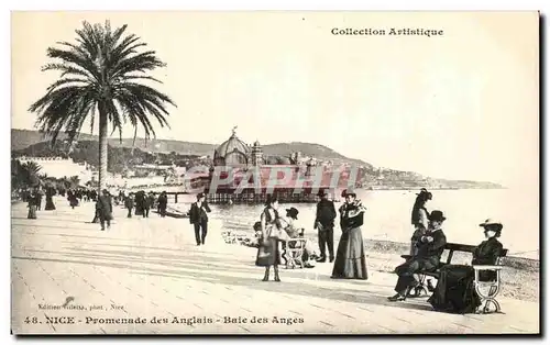 Cartes postales Nice Promenade des Anglais Baie des Anges