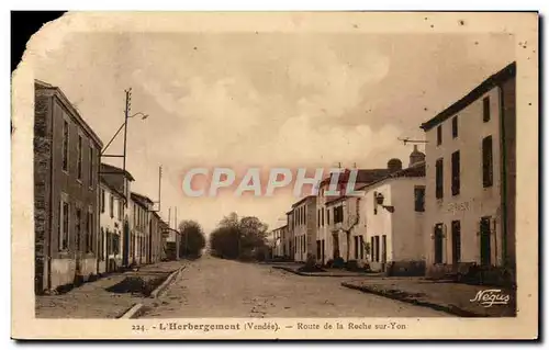 Cartes postales L&#39Herbergement Route de la Roche Sur Yon