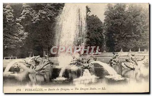 Ansichtskarte AK Versailles Bassin du Dragon