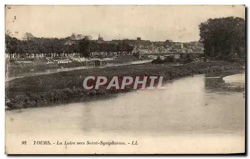 Cartes postales Tours La Loire vers Saint Symphorien