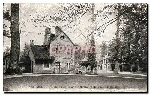 Cartes postales Versailles Hameau de Trianon Moulin et Maison de la Reine