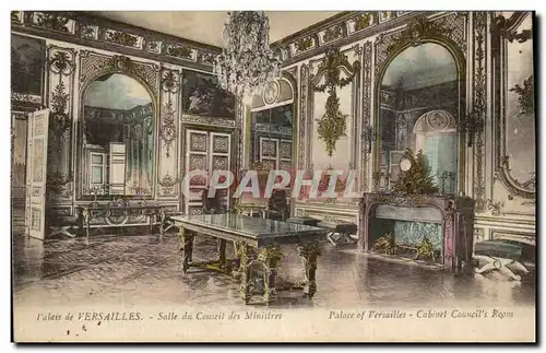 Cartes postales Palais De Versailles Salle Du Couseil Des Ministres