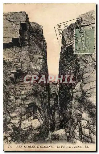 Cartes postales Les Sables D'Olonne Le Puits De l'Enfer