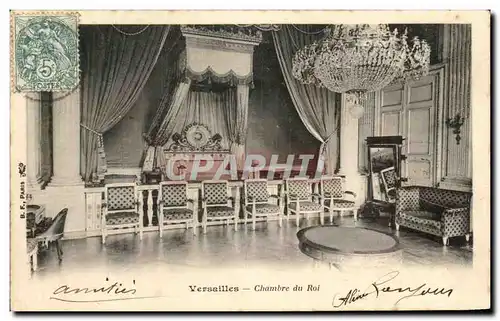 Cartes postales Versailles Chambre Du Roi