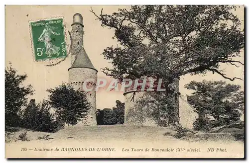 Cartes postales Environs De Bagnoles De L&#39Orne Les Tours De Bonvouloir