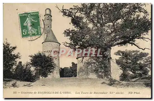 Cartes postales Environs De Bagnoles De L'Orne Les Tours De Bonvouloir