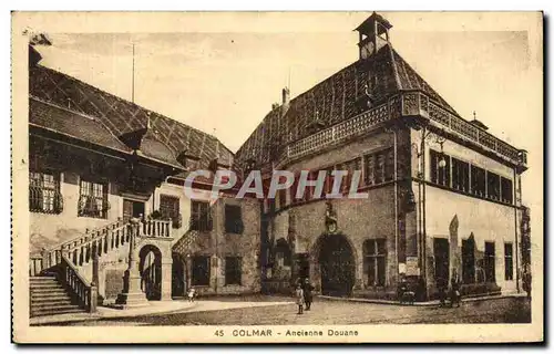 Cartes postales Colmar Ancienne Douane