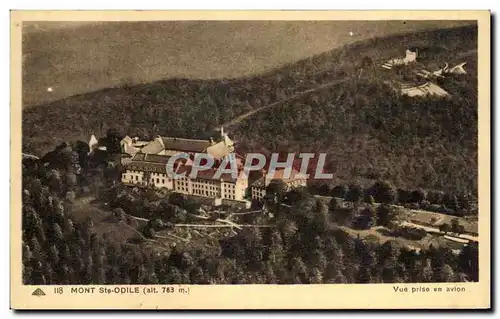 Cartes postales Mont Saint Odile Vue Prise en Avion