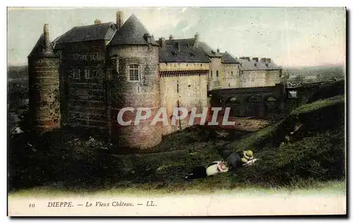 Cartes postales Dieppe Le Vieux Chateau