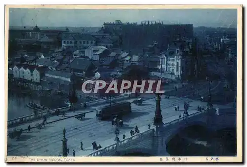 Cartes postales The Nihon Bridge Tokyo Japon