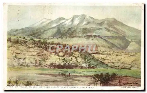 Cartes postales Mt Taylor As Seen Bzeween Macarty&#39s and Grant&#39s New Mexico