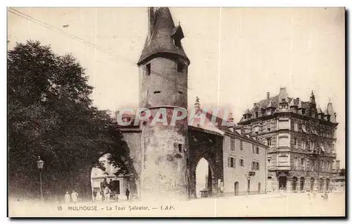 Cartes postales Mulhouse La Tour Salvator