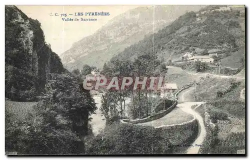 Ansichtskarte AK Les Pyrenees Vallee de Sarrance