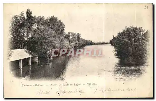 Cartes postales Environs d&#39Orleans Olivet Les Bords du Loiret