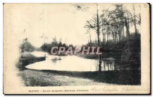 Cartes postales Olivet Source du Loiret