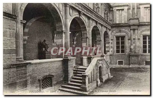 Cartes postales Toulouse Hotel d&#39Assezat Galerie De Clemence Isaure