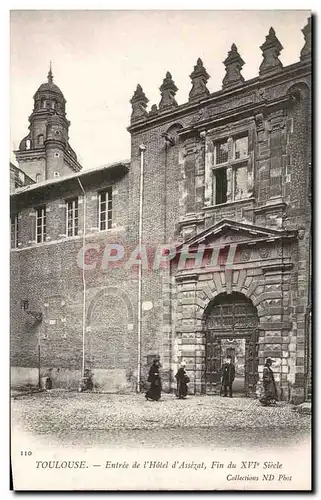 Cartes postales Toulouse Entree de l&#39Hotel d&#39Assezat