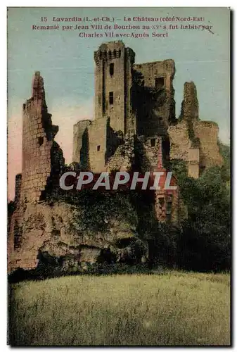 Cartes postales Lavardin Le Chateau