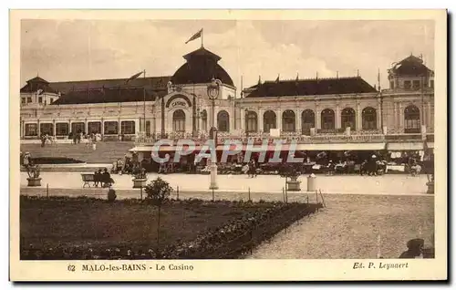 Cartes postales Malo les Bains Le Casino