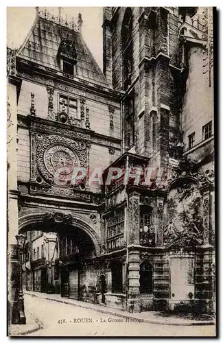 Cartes postales Rouen La Grosse Horloge