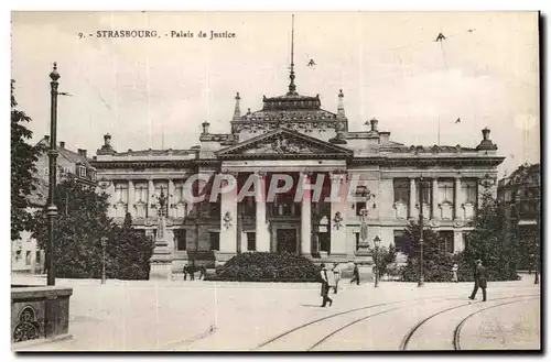 Cartes postales Strasbourg Palais De Justice