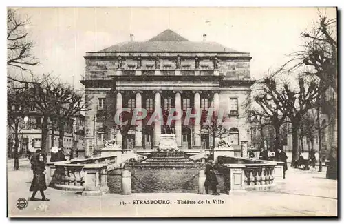 Cartes postales Strasbourg Theatre De La Ville