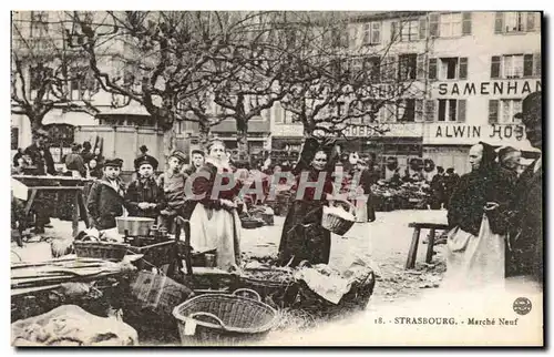 Cartes postales Strasbourg Marche Neuf