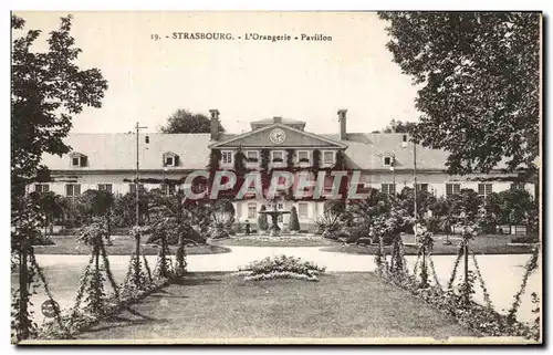 Cartes postales Strasbourg L'Orangerie Pavillon