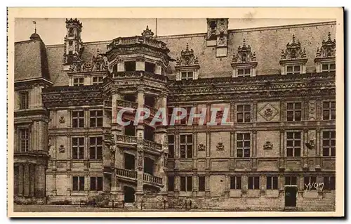 Cartes postalesLa Douce France Chateaux De La Loire Chateau de Blois Escalier Francois