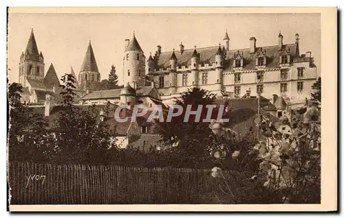 Ansichtskarte AK La Douce France Chateaux De La Loire Chateau de Loches