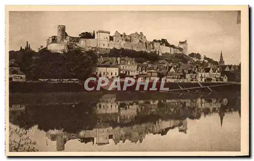 Ansichtskarte AK La Douce France Chateaux De La Loire Chateau de Chinon