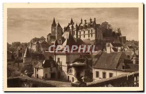 Ansichtskarte AK Les Chateaux De La Loire Loches