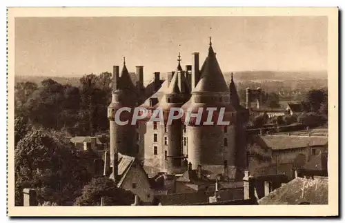 Cartes postales Les Chateaux De La Loire Langeais