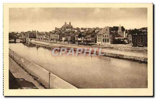 Cartes postales Verdun Vue generale sur la Meuse