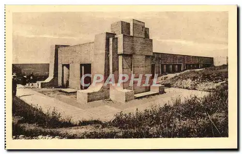 Cartes postales Thiaumont pres Douaumont La Tranchee de baionnettes Vue generale Militaria