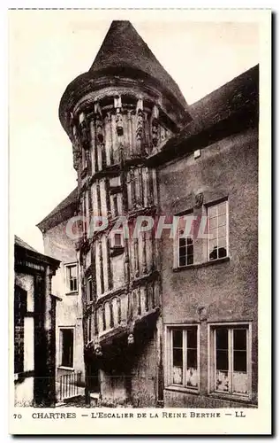 Cartes postales Chartres L&#39Escalier De la Reine Berthe