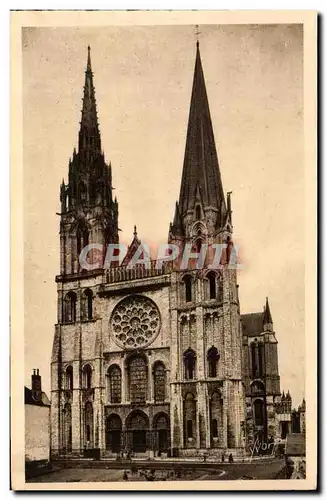 Cartes postales Chartres Le Cathedrale