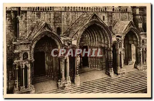 Cartes postales Chartres Le Portail Nord