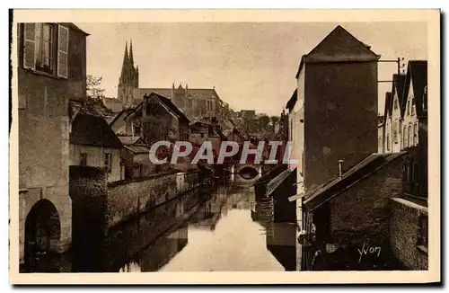 Ansichtskarte AK Chartres L&#39Eure au Pont St Hilaire