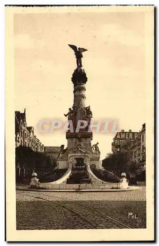 Cartes postales La Ville Renaissante Reims Place d'Erlon la Fontaine Sube