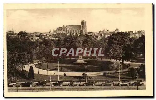 Cartes postales La Ville Renaissante Reims Vue generale Au premier plan le Jardia Colbera