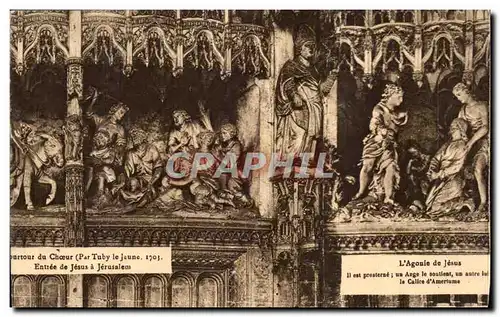 Cartes postales Chartres Entree de Jesus a Jerusalem