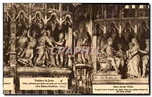 Cartes postales Chartres Trahison de Judas