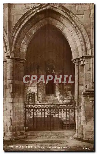 Ansichtskarte AK Sir Walter Soott&#39s Tomb Dayburch Abbey Irlande