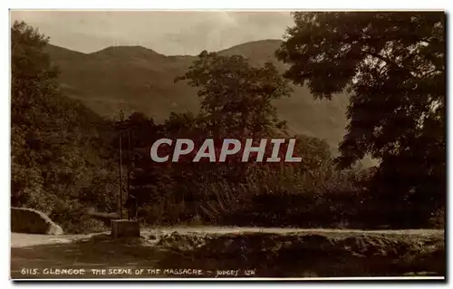 Cartes postales Glencoe The scene of the Massacre