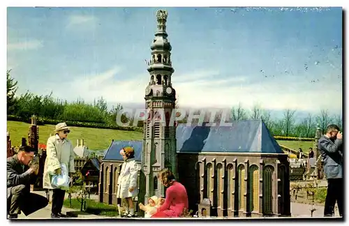 Cartes postales Miniatuurstad Madurodam Den Haag Grote Kerk met Lange Jan